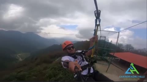 Highest Zip line in Khatmandu 😙………😉