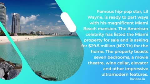 Lil Wayne Puts His Miami Beach Mansion On The Market