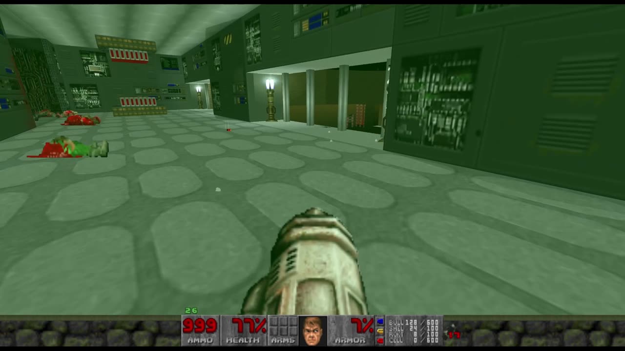 Brutal Final Doom - TNT: Evilution - Ultra Violence - Steel Works (Level 14) - 100% Completion