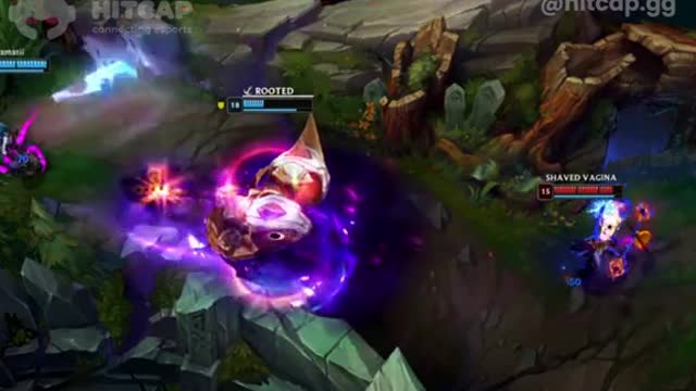 This Malphite doesn't have fun at all