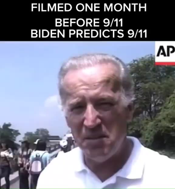 Joe Biden Predicts 9/11 | Filmed One Month Before 9/11
