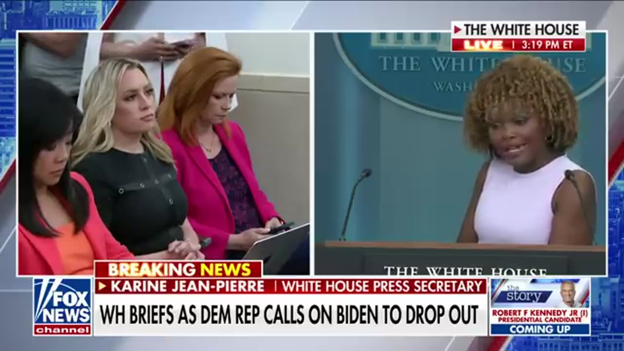 Fox News presses Karine Jean-Pierre on 'cheap fakes' claims- 'I don't regret it at all' Fox News