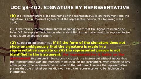 Solutions Signature Colors, Copyright, and Reserving Rights w UCC §3 402b1 v §1 308