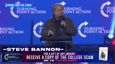 Steve Bannon's 2022 AmFest Speech At Turning Point Action