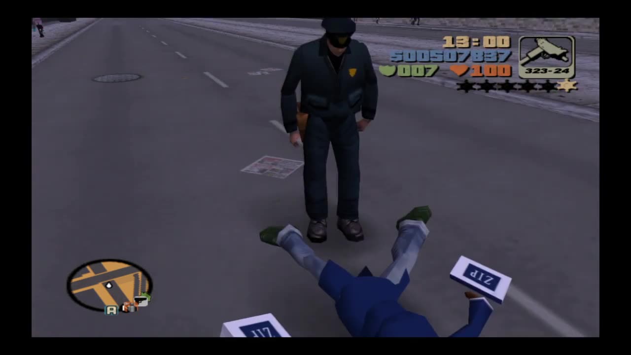 GTA III Aggressive Cop