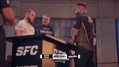 Peter Truchlik vs Julian 'Let me Bang' Lane - Full Slapfight - Slap Fight Championship