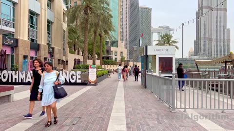 Dubai Downtown, City Center Walking Tour 4K | United Arab Emirates 🇦🇪