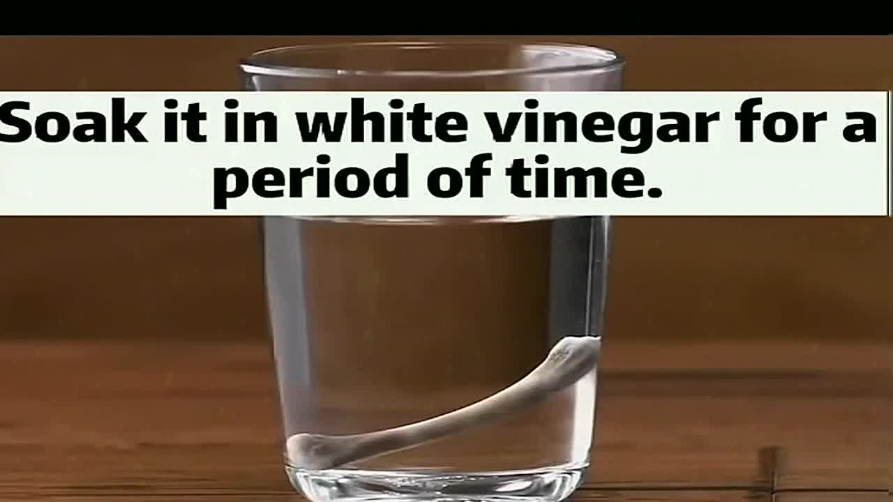 The wonder of white vinegar scienceismagic