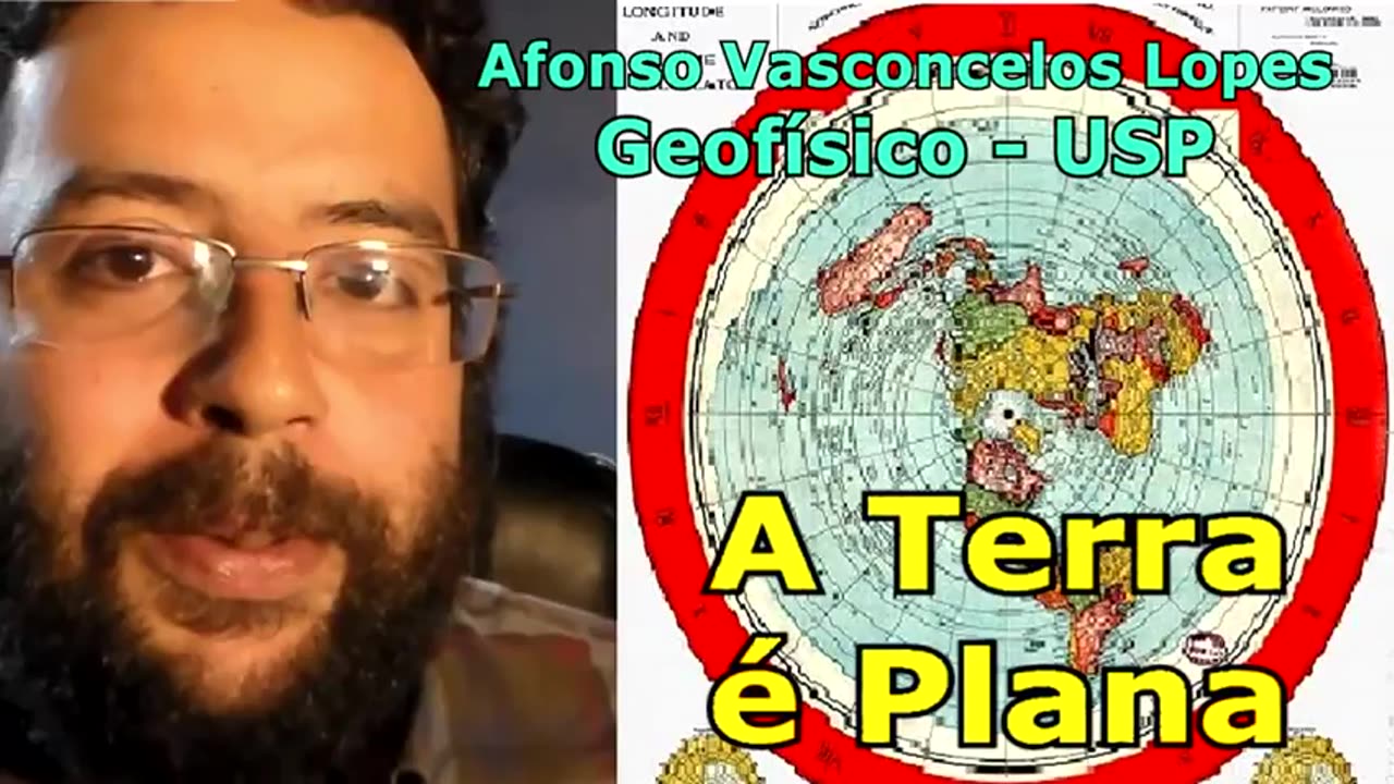 Geofísico da USP - A TERRA É PLANA