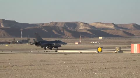 US Air force fighter Jets Pilots arrive in Israel to take part of Blue Flag 2019 Exercise Israel