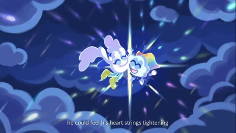 Moshi Flash and Wanda and the Perfect Storm a soothing story about 2 clouds in love read aloud