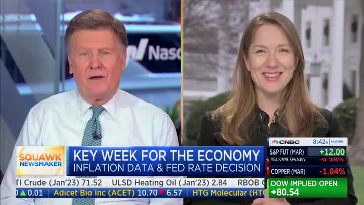 CNBC Hosts Mock Biden Adviser