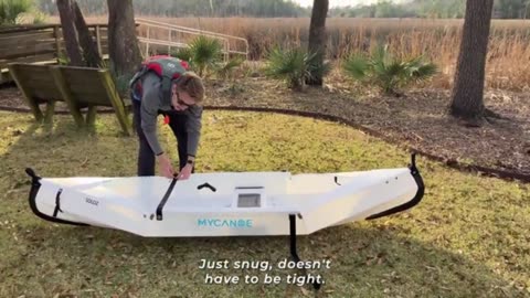 MyCanoe SOLO 2: The Foldable Canoe That Fits In Your Closet