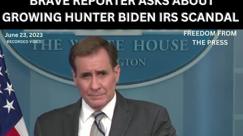 John Kirby....Exit Stage Left LOL!