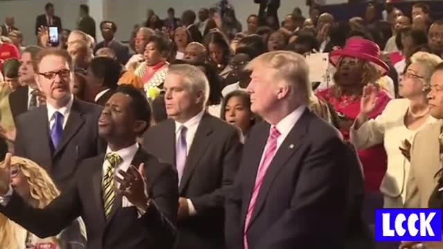 Trump “Enjoying ”Time Dancing at a Small Event