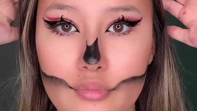 Filter picks my Halloween makeup!