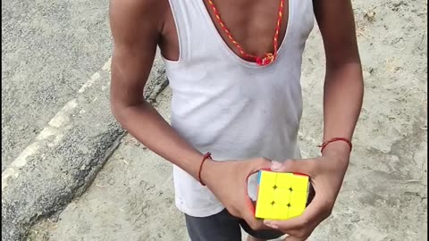 cube solve magic tricks || cube solve|| cube last layer solve tricks || chhotu dada