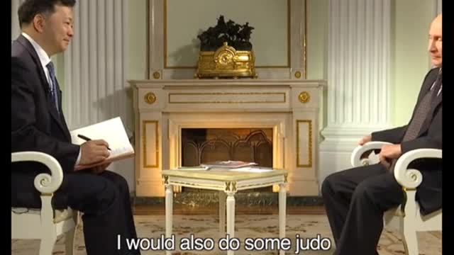 Putin shares his fitness routine