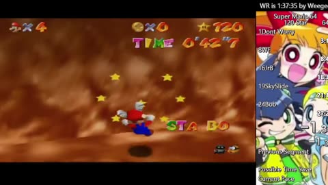 120 no reset #3 (Super Mario 64)