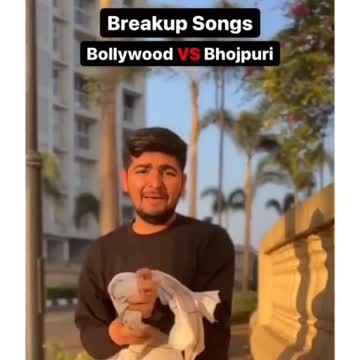 Break-up song Bollywood vs Bojpuri || Hindi vs 💔Bojpuri Break up song