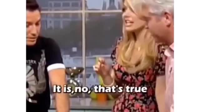 Epic funny response by chef on live tv