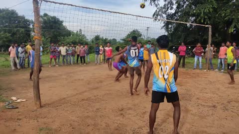 volleyball match rajesh