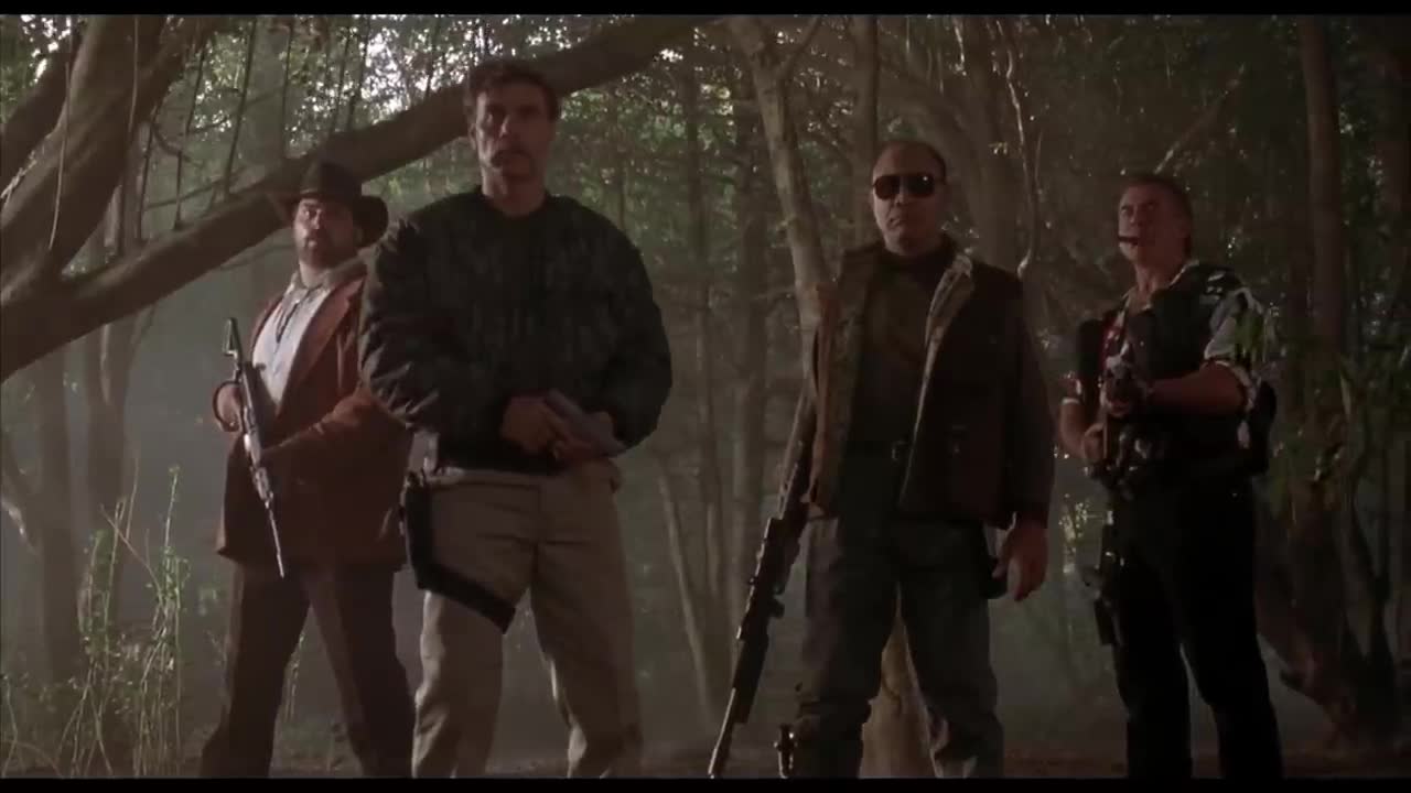 Van Damme Slapping the Snake, Hard Target, 4k full film editing, Alpha Cinema Club,