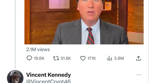 Tucker Addresses Twitter