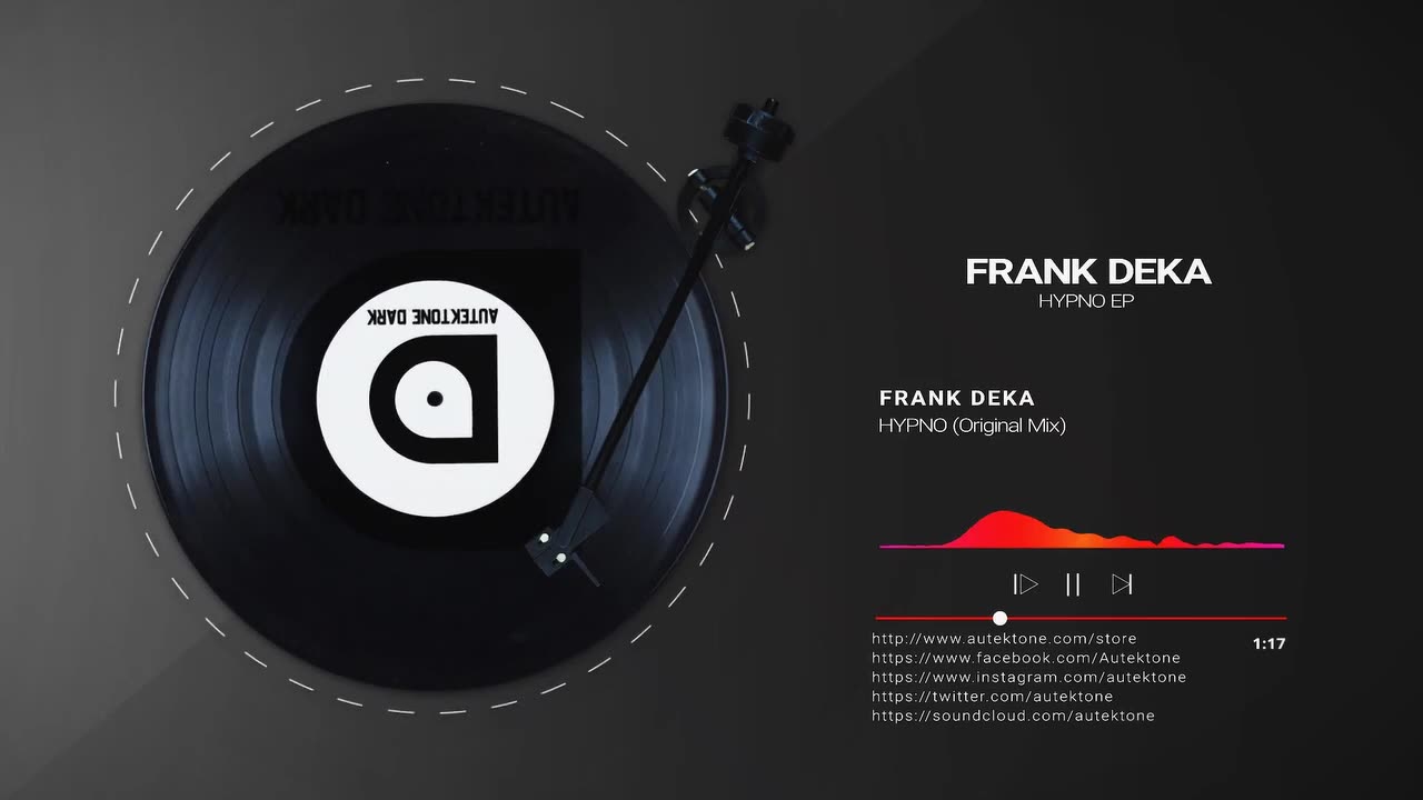 Frank Deka - Hypno (Original Mix) - Official Preview (Autektone Dark) (2)