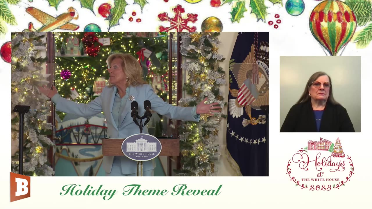 LIVE: First Lady Jill Biden Unveils 2023 Holidays at the White House...