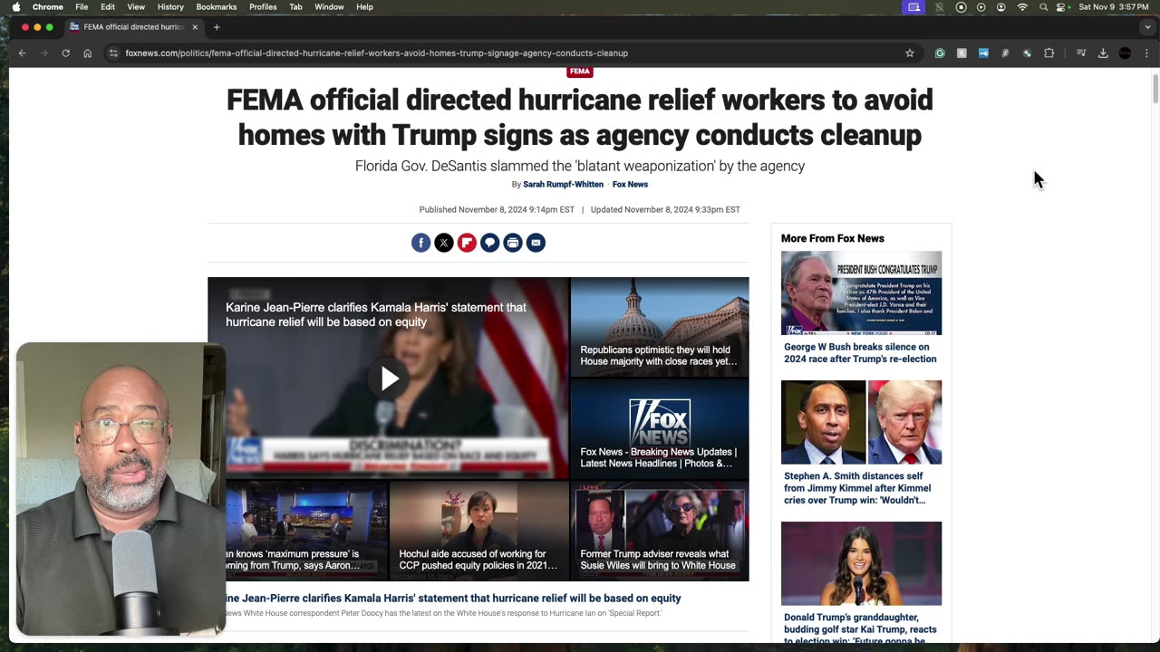 FEMA official directed hurricane relief workers to avoid homes with Trump signs?!?!