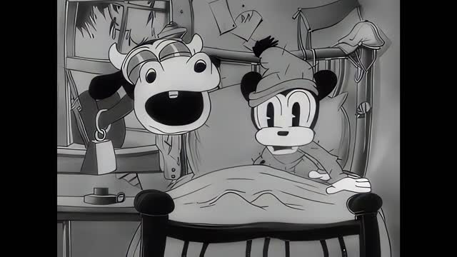 Oswald Rabbit - Grandma's Pet (1931) [restaurate 4k]