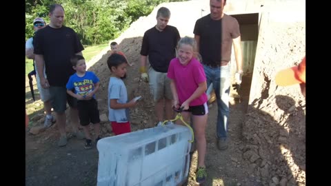 Building an ice house