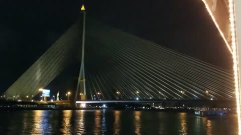 Cruise along chao phraya river bangkok.