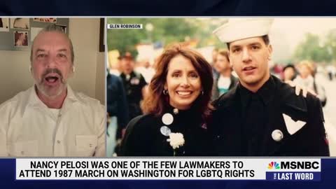 Navy Veteran Thanks Speaker Pelosi For Her Leadership On LGBTQ Rights