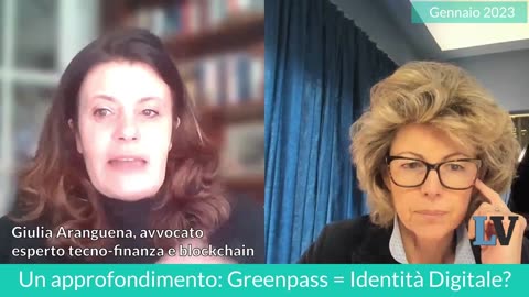 GREENPASS = IDENTITÀ DIGITALE? 1a parte