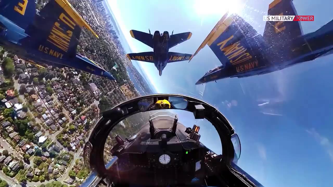 This Blue Angels Cockpit Video is Terrifying and Amazing