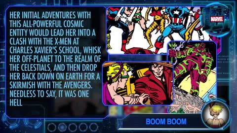 Boom Boom Marvel 101