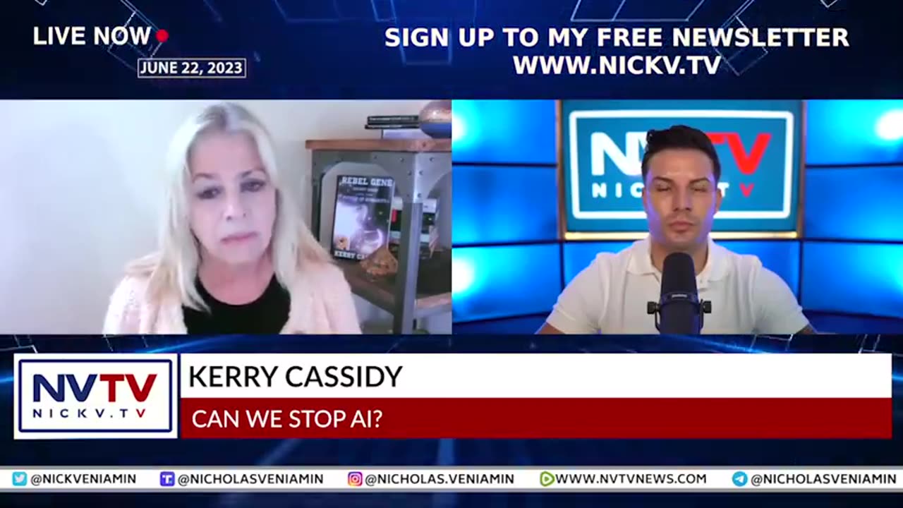 KERRY CASSIDY DISCUSSES IF AI CAN BE STOPPED WITH NICHOLAS VENIAMIN
