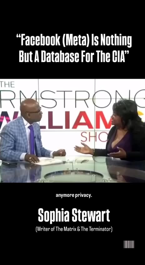 "Facebook (Meta) Is Nothing But A Database For The ClA".