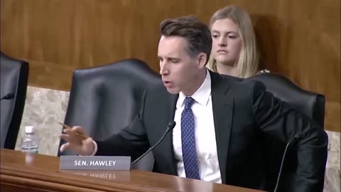 Sen. Josh Hawley ERUPTS When Joe Manchin Cuts Off His Line Of Questioning...Issues Blunt Warning