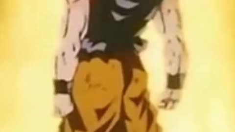 First time Goku went Super Saiyan