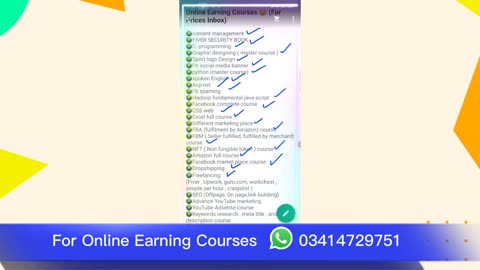 How to make money online using Smartphone Learn different online earning courses