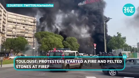 Paris: Arson, Violence Continues For Second Straight Day Over Teen's Killing By Police