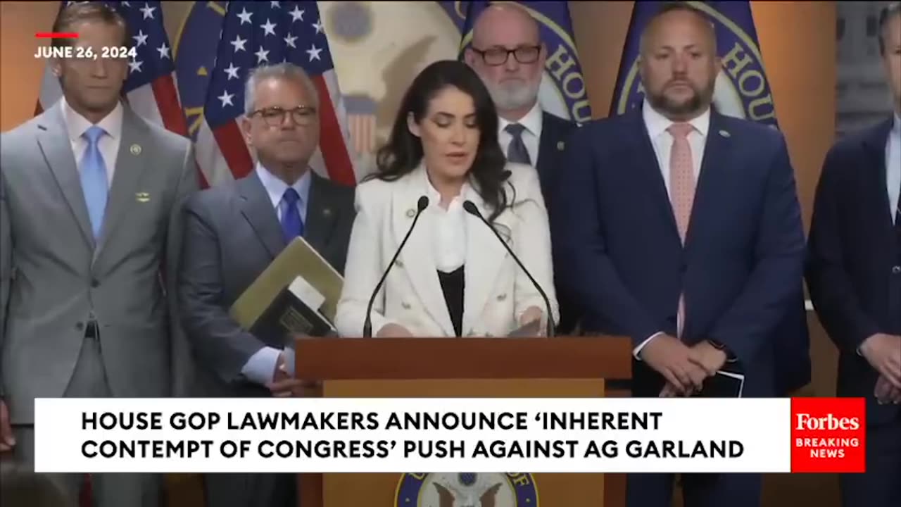 Luna Promotes Resolution To Enable Speaker Johnson To Order Merrick Garland Taken Into Custody