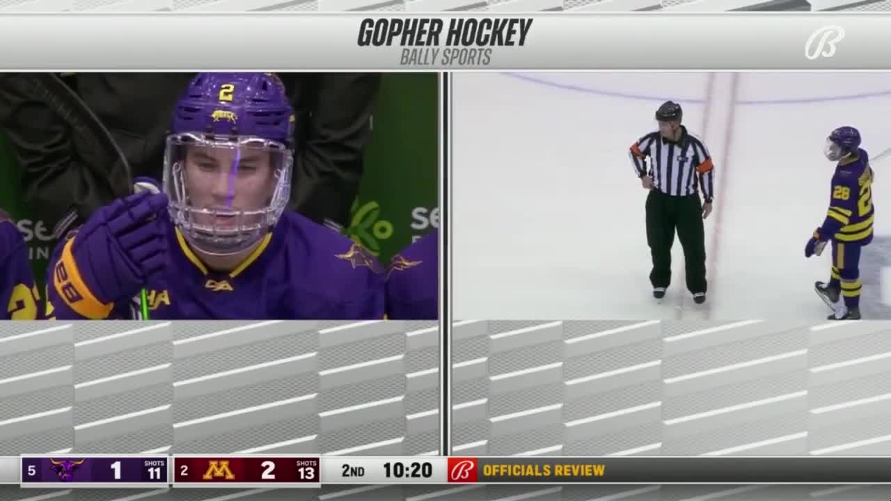 Highlights: No. 2 Gopher Hockey Tops No. 5 Minnesota State 4-1 in Minneapolis