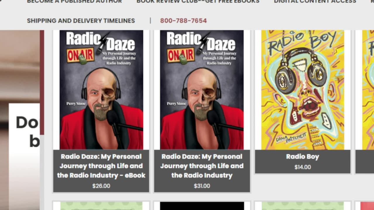 Before "Radio Daze" hits Amazon & book stores, you can order it NOW! Here's how...