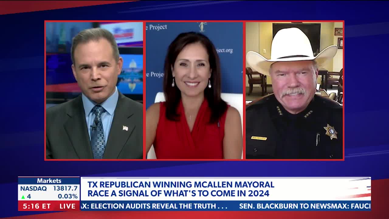 Newsmax Salcedo: Border Crisis with Maria Espinoza & Sheriff Bill Waybourn