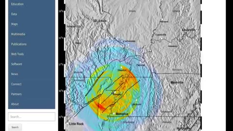 RICK MIRACLE VIDEO LIBRARY #1085, FEMA SETTING UP AROUND NEW MADRID FAULT LINE