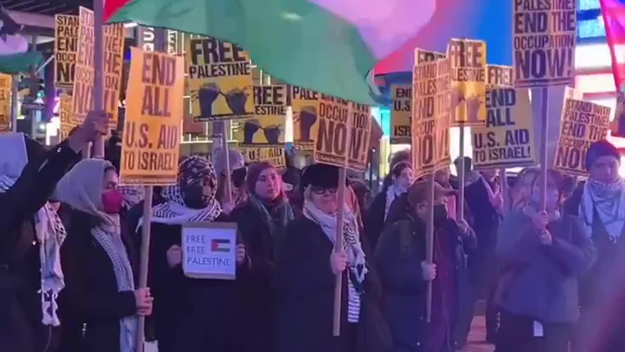 Mass protests began at the White House in support of Yemen